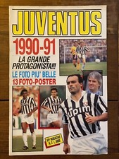 JUVENTUS  1990 - 91 - Vip magazine 2 - Formato gigante Foto + Poster - R. Baggio