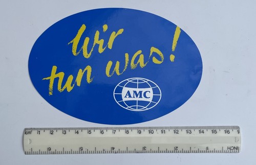 Vecchio adesivo amc - adesivo:,