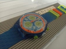 SWATCH Chrono SCN404 Cool Pack 1996 Cronografo COME NUOVO MAI INDOSSATO-ZR-P2