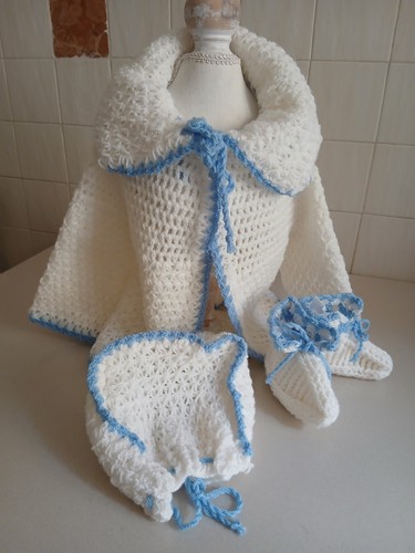 Set bimbo all uncinetto - set,