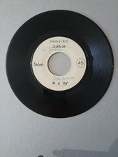 Prezioso disco vintage storico vinile 45 giri 7” Provino Durium Test Pressing