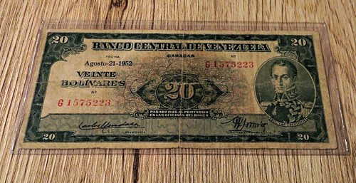 Banconota venezuela - banconota, 20
