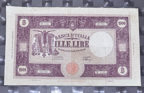 1000 lire grande - lire,