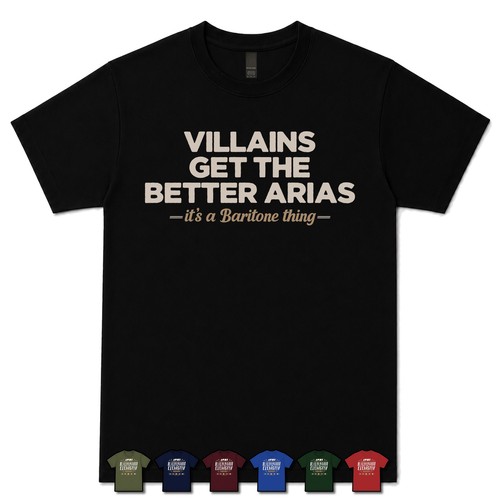Maglietta villains get the - maglietta,