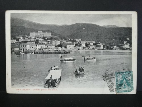 Cartolina san remo veduta - cartolina,