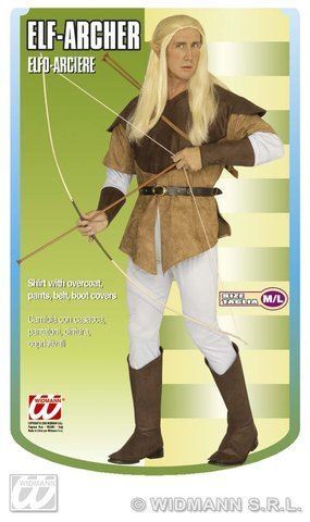 Costume elfo arciere uomo - costume,