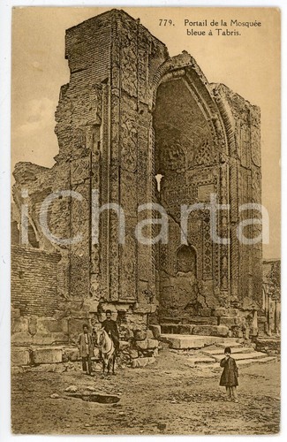 1910ca tabriz portail - (iran),