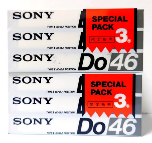 Nuovo nastro cassetta - cassetta, sony