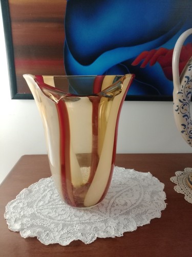 Grande vaso vetro murano - vaso,