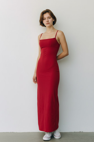 Abito herve leger rosso - leger, taglia