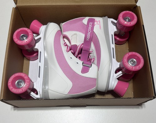 Pattini rotelle derby rosa - rotelle,
