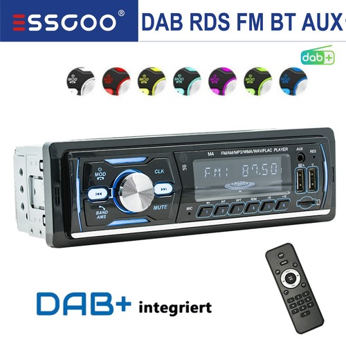 Dab autoradio din bluetooth - dab+,
