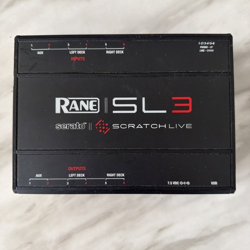 Rane sl3 scratch - scratch, serato