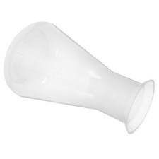  Beuta di Erlenmeyer: Beuta conica in plastica, becher graduato a bocca larga,