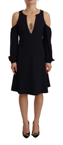 Abito line donna - nero, con
