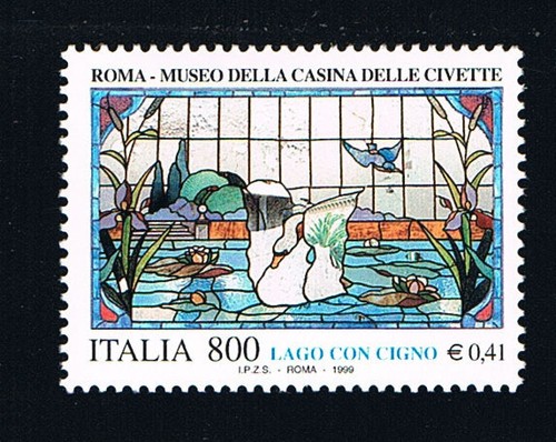 Italia francobollo artistico - italia,
