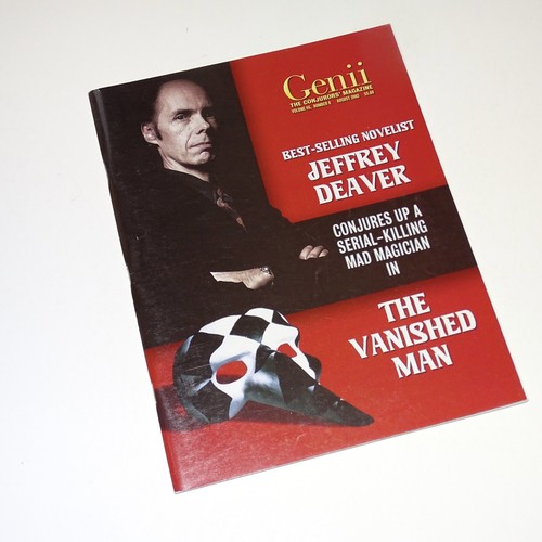 Genii magazine jeffrey deaver - magazine,