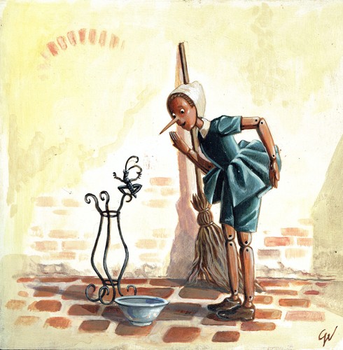 Avventure pinocchio grillo - pinocchio,