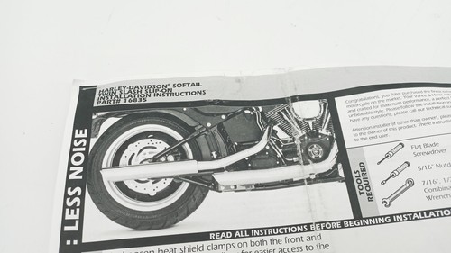 Silenziatore scarico harley - di,
