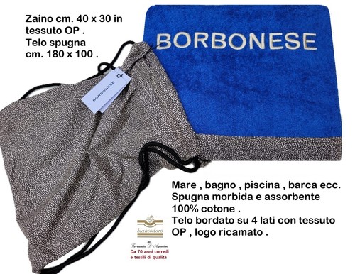 Telo mare borbonese 180 - telo, cm