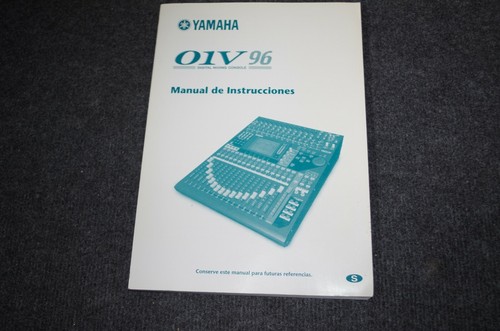 Yamaha 01v96 manuale - 01v96,