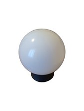 Lampione/lampada a sfera opaca con attacco lampada E27 IP41 230V