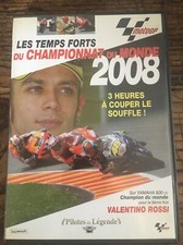 MOTOGP … CHAMPIONNAT DU MONDE 2008 … VALENTINO ROSSI, STONER, PEDROSA  … DVD