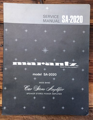 Marantz 2020 amplificatore - sa-2020,