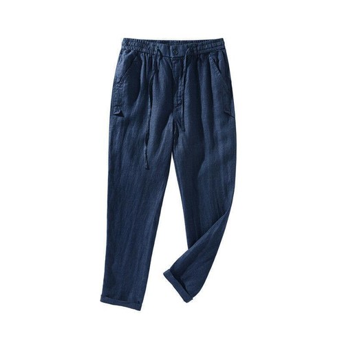 Pantalone uomo cotone lino - pantalone,