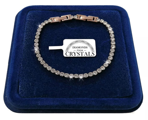 Finissimo bracciale tennis 3mm - bracciale,