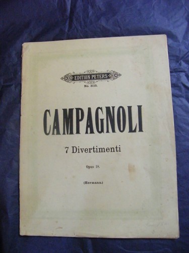 Spartito campagnoli 7 - ",