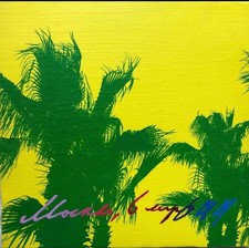 Fernando de Filippi olio su tela i giardini di Cipro