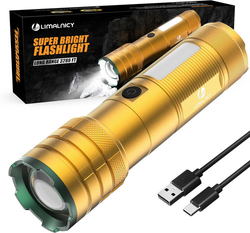 Torce ricaricabili alta lumen - torce,