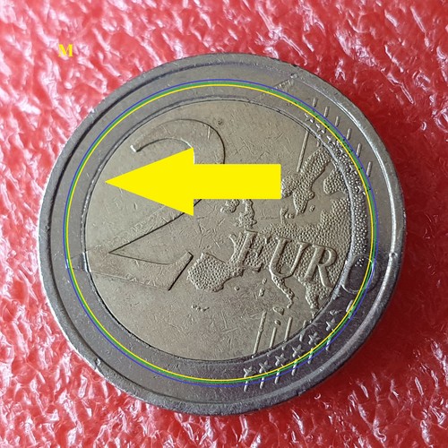 Moneta rara due euro - da, €
