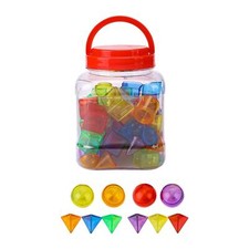 60 pezzi forme geometriche per