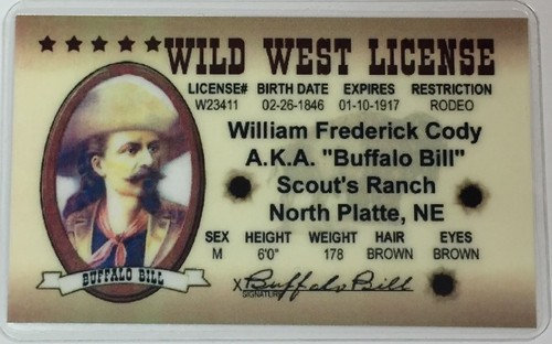 Buffalo bill patente wild - -,