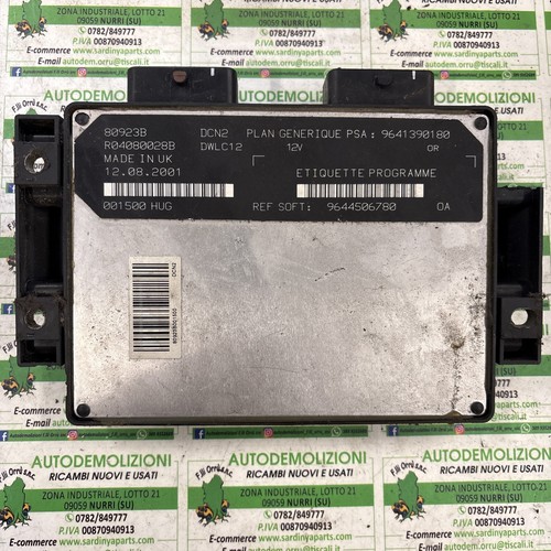 Centralina motore fiat scudo - fiat,