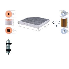 Set Di Filtri KNECHT Adatto Per 2.0 TDI AUDI A6 C7 4GC 4GD 136-177 CV