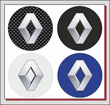 adesivi Tipo RENAULT per cerchi auto 4 PEZZI