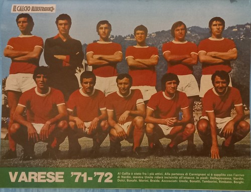Poster varese verona 1971 - poster, 1971/72