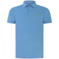 SUN68 - Polo celeste per uomo