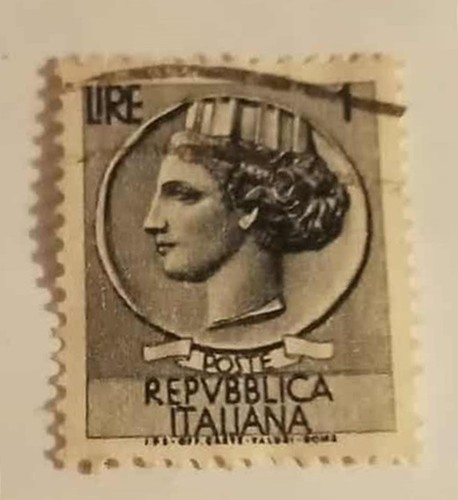 Francobollo siracusana - francobollo, siracusana-1
