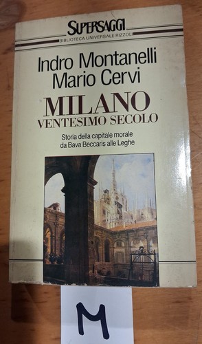 Libro milano ventesimo secolo - milano,