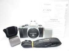 [Quasi Come Nuovo] OLYMPUS OM-D E-M5 Body Silver Set Fotocamera Usata Funzionante dal Giappone