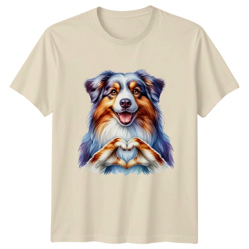 Shirt aussie love - love, heart