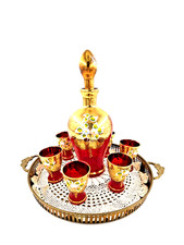 Set di Liquori Caraffa Con 6