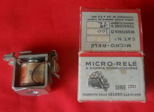 Micro relè geloso 2302 12v - 2302/12v,