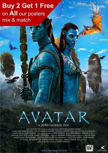 Locandina film avatar 2009 - locandina,