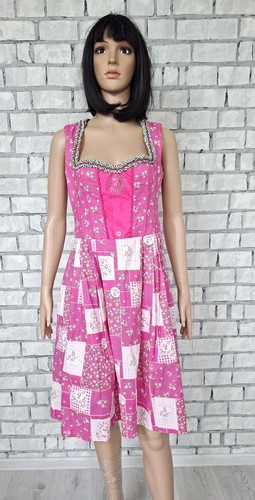 Abito bavarese rosa - , patchwork