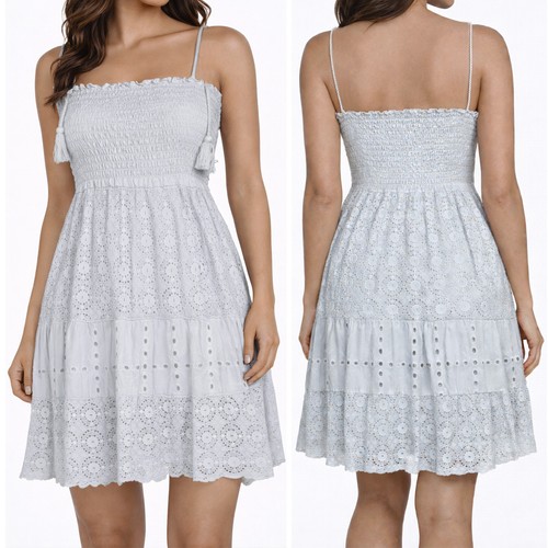 Vestito donna grigio perla - grigio, in